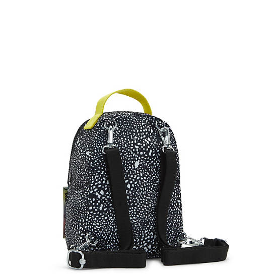 Kipling Alber MTV 3-in-1 Convertible Mini Bag Backpacks MTV Static | CA 1538ZU